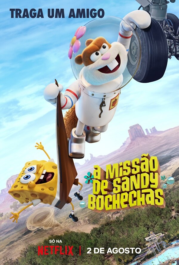 Cartaz de A Missão de Sandy Bochechas