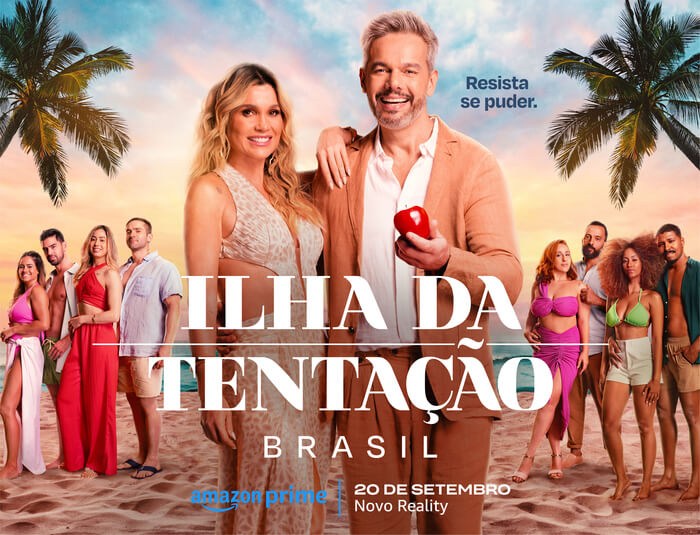 Ilha da Tentação Brasil estreia no Prime Video